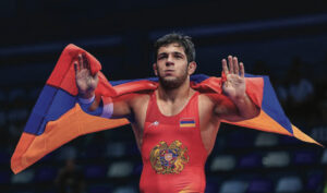 Wrestler Gaspar Terteryan Wins Gold at U20 World Championships