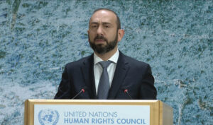 At UN Human Rights Council, Armenian FM raises the issue of 19 detainees held in Baku