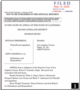 RUSSIAN KGB/FSB AGENT KAREKIN II CATHOLICOS FELLOW CLANSMAN WESTERN DIOCESE`S ARCH. HOVNAN DERDERIAN LOSES TWIN COURT BATTLES AGAINST USA ARMENIAN LIFE / APPO JABARIAN
