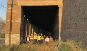 AECOM engineers are surveying sites for TRIPP project infrastructure in Armenia