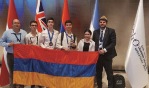 ARMENIAN STUDENTS WIN TWO BRONZE MEDALS AT INTERNATIONAL CHEMISTRY OLYMPIAD