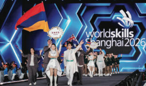 Armenia Wins First Medal of Excellence at WorldSkills Shanghai 2026